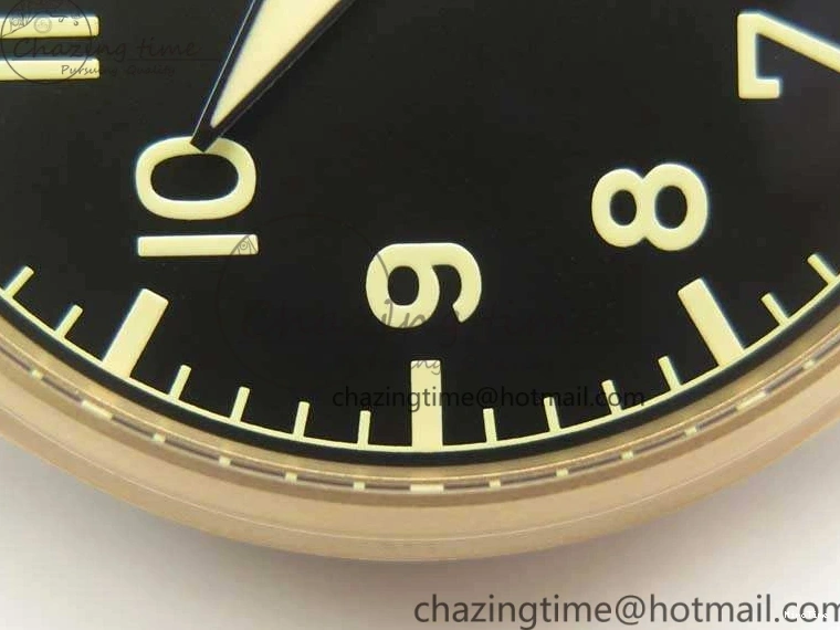 MIROTIME 0331 Big Pilot IW510301 Satin-Polished RG YLF Best Edition Black Dial On Leather Strap A Flexible 7222